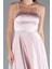 Askılı Midi Saten Davet Elbisesi ABK2316 3