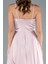 Askılı Midi Saten Davet Elbisesi ABK2316 4