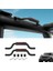 Ford Bronco 2021 2022 2023 Iç Aksesuarlar Için Ön Roll Alüminyum Alaşımlı Tutamaklar (Siyah) (Yurt Dışından) 3