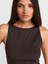 21048 Halter Yaka Top-Koyu Kahve 3