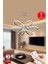 Orkide Medium 3 Renk Kumandalı LED Avize Gümüş Salon Avize Salon Avize Oturma Odası Avize 1