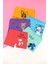 Kız Çocuk 5'li Paket Çok Renkli Boxer 1
