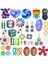 33PCS2-53.2 Tarzı Oyuncaklar Seti Çocuklar Itin Kabarcık Fidget Dizeler Yetişkinler Çocuklar Duyusal Sıkıştırılabilir Figdet (Yurt Dışından) 4