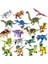Kırmızı Stil Çocuklar Için Kilitli Figür Jurassic Dinozorlar Rex Pterosauria Tyrannosaurus Triceratops Oyuncakları Jura Dinozor Çocuk (Yurt Dışından) 2