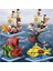 3446BIN Güneşli Stil Kutu Yok Zms Mini Bloklar Bir Parça Korsan Dıy Inşaat Oyuncakları Korsan Juguetes Bin Güneşli Karikatür Goıng Merry Tekne Çocuklar Hediye (Yurt Dışından) 4