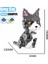 Gri Kedi Stili Kutu Yok Karikatür Hayvanlar Husky Dachshund Mini Mikro Tuğla Modeli Shiba Inu Schnauzer Poodle Mike Köpek Yapım Blokları Oyuncakları Çocuklar Için (Yurt Dışından) 1