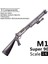 Benelli M1 Super Ot Tüfek Montaj Modeli Oyuncak Yapı Taşları Eylem Figürleri Için (Yurt Dışından) 1