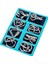 8 Adet Mavi Stil Metal 3D Montessori Bulmaca Tel Iq Zihin Zorlayıcı Bulmacalar Çocuklar ve Yetişkinler Için Oyuncaklar Çocuklar Hediye (Yurt Dışından) 1