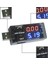 USB Akım ve Gerilim Dedektörü Test Cihazı USB Metre Gerilim Ölçer Test Cihazı Çift Masa Ekran Akü Voltajı Monitörü (Yurt Dışından) 3