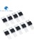 Tzt 10 Adet IRF1010 IRF1404 IRF1405 IRF1407 IRF2807 IRF3710 IRFL3705 IRLB8721 IRLB3034 Transistör TO-220 TO220 Pbf (Yurt Dışından) 1