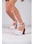 Kadın Moda Çift Platform Özel Tasarım Ayakkabı Şık ve Zarif Abiye Ayakkabı 5