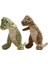 Xixishop Dinozor Şeklinde Köpek Sıvıltılı Pluşt Oyuncak Diş Temizleyici (Yurt Dışından) 5