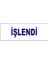 İşlendi Kaşesi, 912 (51*19 mm) Mavi Keçeli Otomatik Kaşe 2