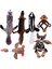 Xixishop Küçük ve Orta Boy Evcil Hayvanlar Için 5'li Köpek Pluş Oyuncakları (Yurt Dışından) 1