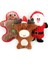 Xixishop Evcil Hayvan Pluş Şıngırdatma Oyuncakları Noel Serisi Köpek Evcil Hayvanları Için Sevimli Diş Çıkartma Oyuncakları (Yurt Dışından) 3