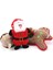 Xixishop Evcil Hayvan Pluş Şıngırdatma Oyuncakları Noel Serisi Köpek Evcil Hayvanları Için Sevimli Diş Çıkartma Oyuncakları (Yurt Dışından) 5