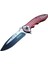 Rd T60A Kamp Çakı 20 cm - Kırmızı Sap, Otomatik, Kemerlikli 1