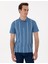 Erkek Mavi Regular Fit Polo Yaka Tişört 50310158-VR036 1
