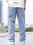Erkek Casual Baggy Denim Jean Kot Pantolon 2