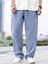Erkek Casual Baggy Denim Jean Kot Pantolon 4