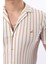 Erkek Kısa Kollu Slim Fit Yazlık Çizgili Gömlek 2