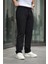 Erkek Trend Beli Lastikli Bol Paça Baggy Pantolon 2