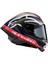 Supertech R10 Carbon Team Spor Motosiklet Kaskı Mat Siyah Kırmızı Beyaz 4