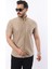 Erkek Kısa Kollu Slim Fit Yazlık Basic Şık Gömlek 1