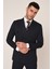 Lacivert Beyaz Çizgili,kruvaze Takım Elbise Slim Fit Italyan Stil | Agustini 2