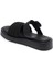 Siyah Vegan-Tekstil Kadın Terlik - K24Y1TR67079-D62 2