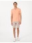 Erkek Vizon Slim Fit Gofre Dokuma Şort 50309644-VR052 1