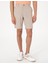 Erkek Vizon Slim Fit Gofre Dokuma Şort 50309644-VR052 2