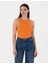 Kadın Turuncu Ex. Slim Fit Tişört 50306947-VR051 1