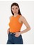 Kadın Turuncu Ex. Slim Fit Tişört 50306947-VR051 3