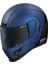 Airform Counterstrike Mıps Kapalı Motosiklet Kaskı Mat Mavi 1