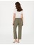 Kadın Haki Carrot Fit Kanvas Pantolon 50301256-VR027 4