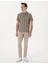 Erkek Bej Slim Fit Kanvas Pantolon 50308077-VR011 1