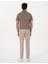 Erkek Bej Slim Fit Kanvas Pantolon 50308077-VR011 4