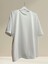 Unisex Beyaz Oversize Tişört Basic Yazlık Tshirt 2