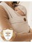 Premium Birinci Sınıf Pamuklu Esnek Wrap Sling Soft Bej (Babywearinge Özel Üretim Kumaş) 2