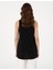 Kadın Siyah Comfort Fit Tişört 50301501-VR046 5