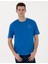 Erkek İndigo Comfort Fit Bisiklet Yaka Tişört 50310076-VR028 1