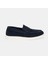 Erkek Lacivert Slip-On Süet Loafer 1