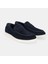 Erkek Lacivert Slip-On Süet Loafer 2