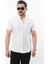 Erkek Kısa Kollu Slim Fit Yazlık Basic Şık Gömlek 1
