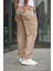 Erkek Trend Beli Lastikli Bol Paça Baggy Pantolon 3