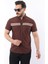Erkek Kısa Kollu Slim Fit Yazlık Çift Çizgili Gömlek 3