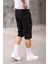 Erkek Slim Fit Kargo Cepli Kapri Şort 3