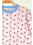 Unisex Çocuk Desenli Pijama Takımı - Pembe 3