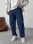 Casual Erkek Baggy Denim Kot Pantolon 4